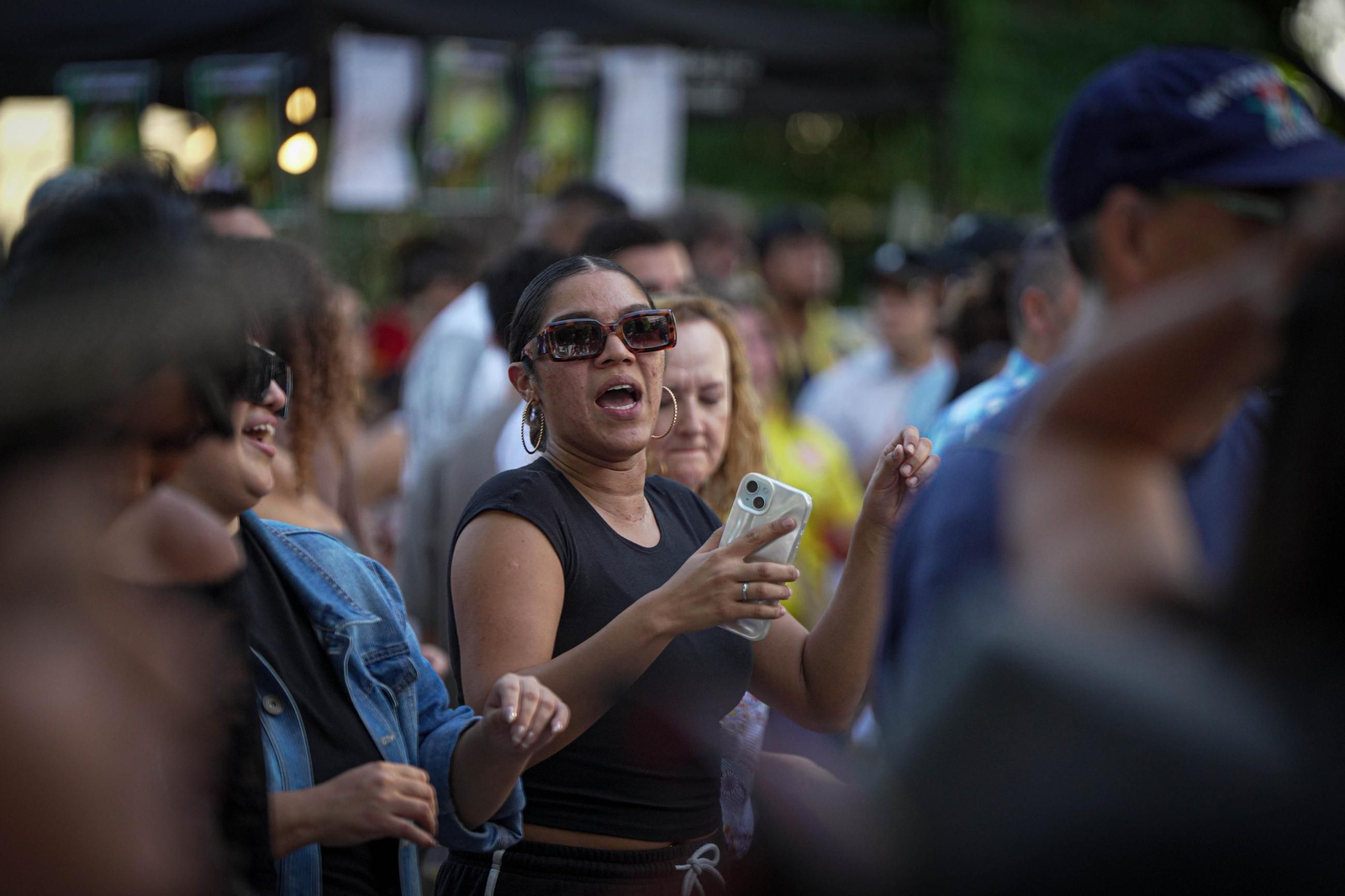 Imágenes de la fiesta Alma Hispana y la Noche Azul y Blanca en Jerez