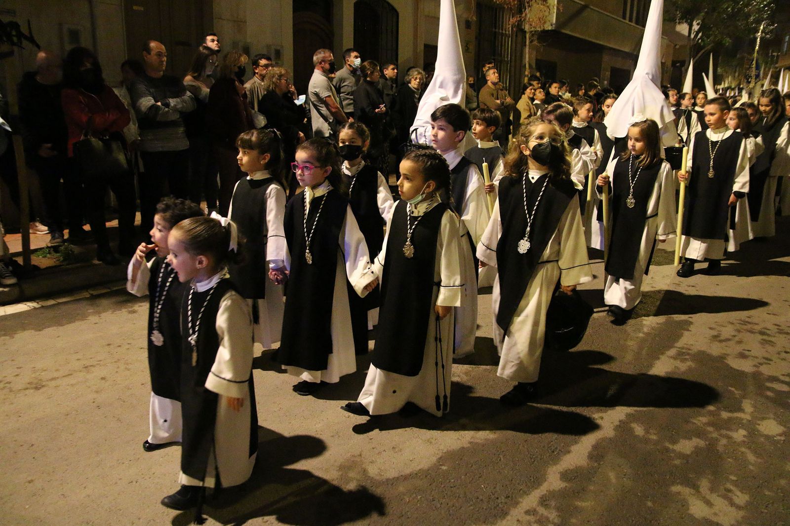 La procesión del Silencio de Almería, en imágenes