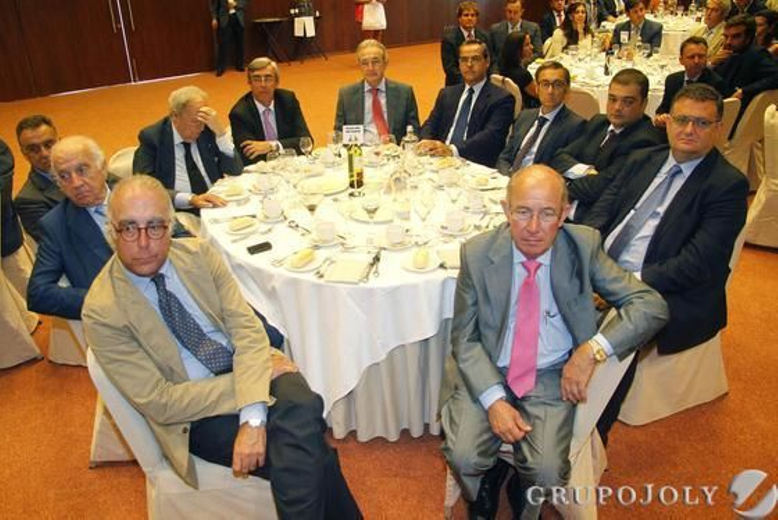 Augusto Lahore, José Cañete, Felipe Luis Maestro, Valentín Álvarez, Alfredo Álvarez-Tello, José Calero, Jerónimo Rodríguez, Gabriel Rojas, Miguel Navarro, Juan Luis Villanueva y Juan Polanco.

Foto: Victoria Hidalgo / Juan Carlos Vazquez