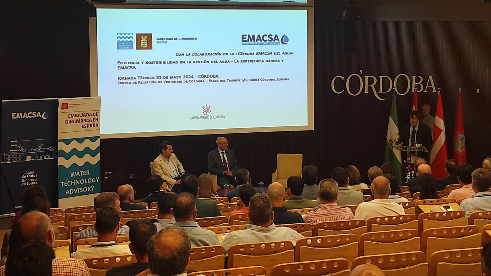 Jornada sobre sostenibilidad en la gestión del agua.