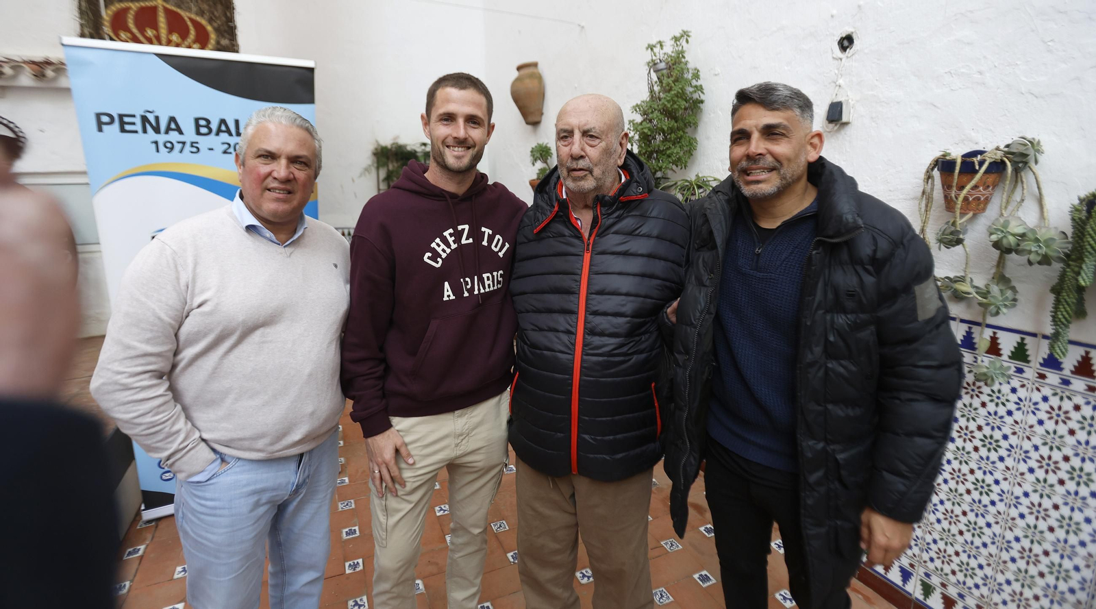 Las fotos del homenaje de la Peña Balona a Gabriel Navarro "Baby"