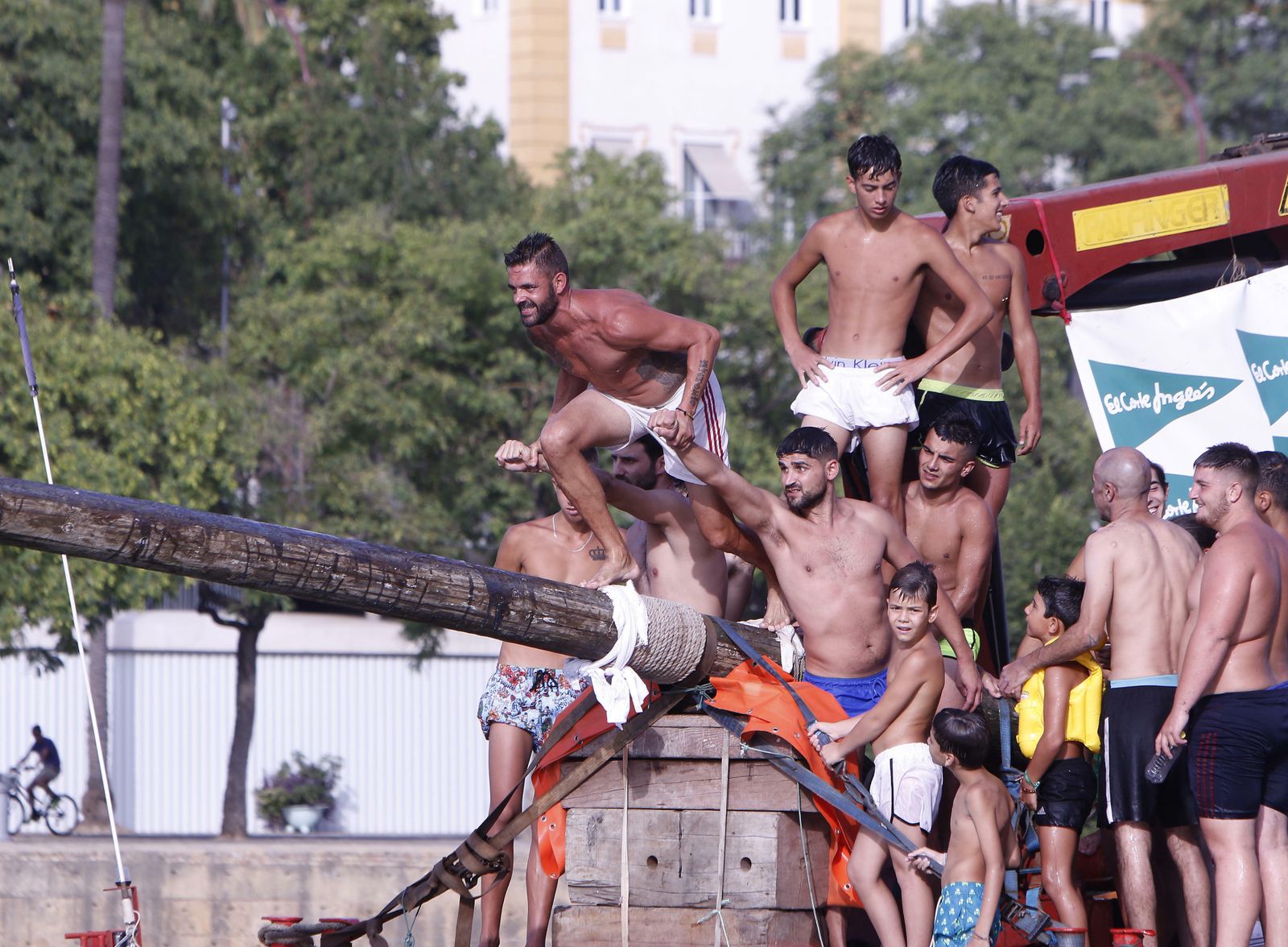 La cucaña de 2019 en imágenes