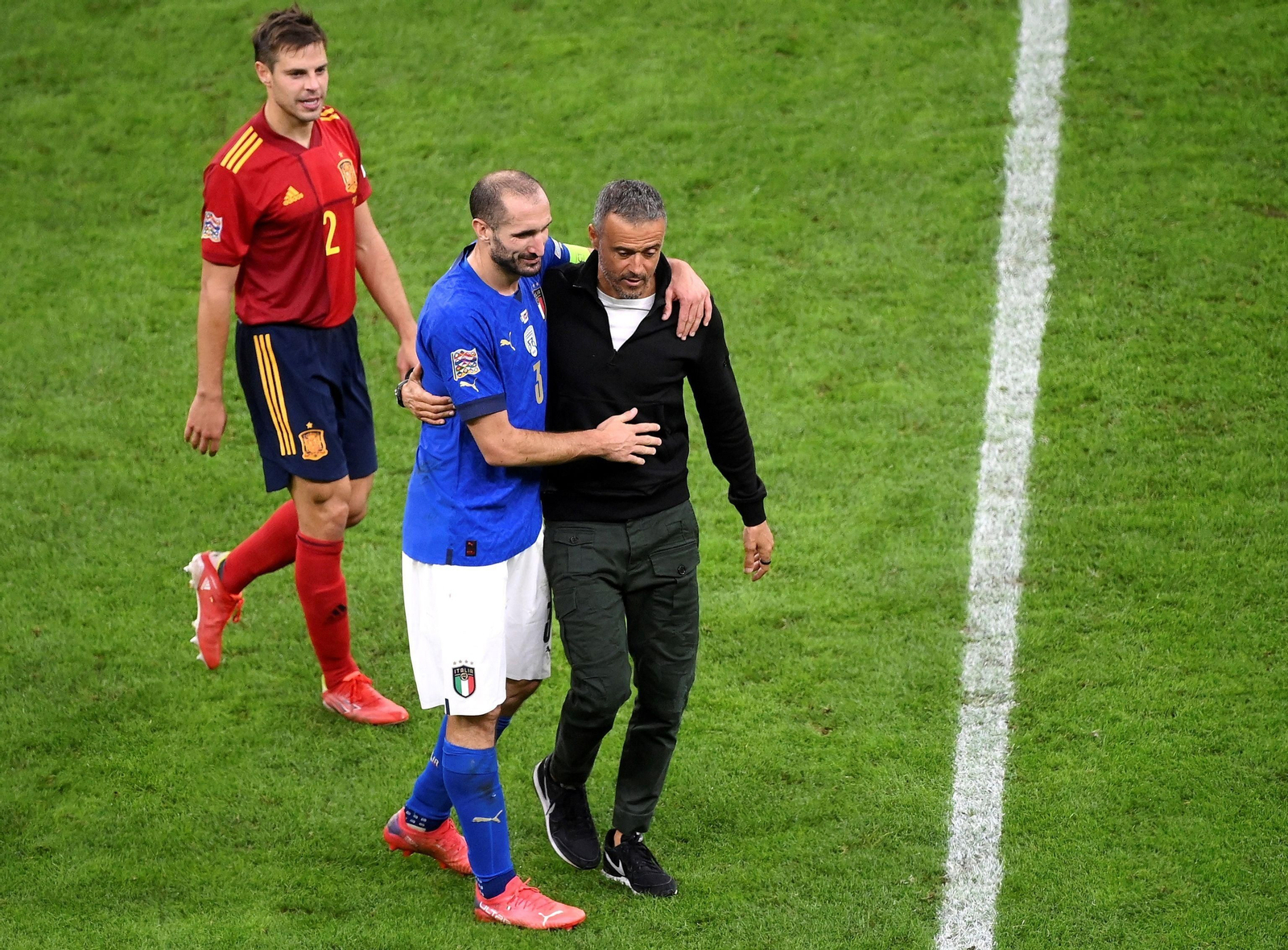 El Italia-España de la Liga de Naciones, en imágenes