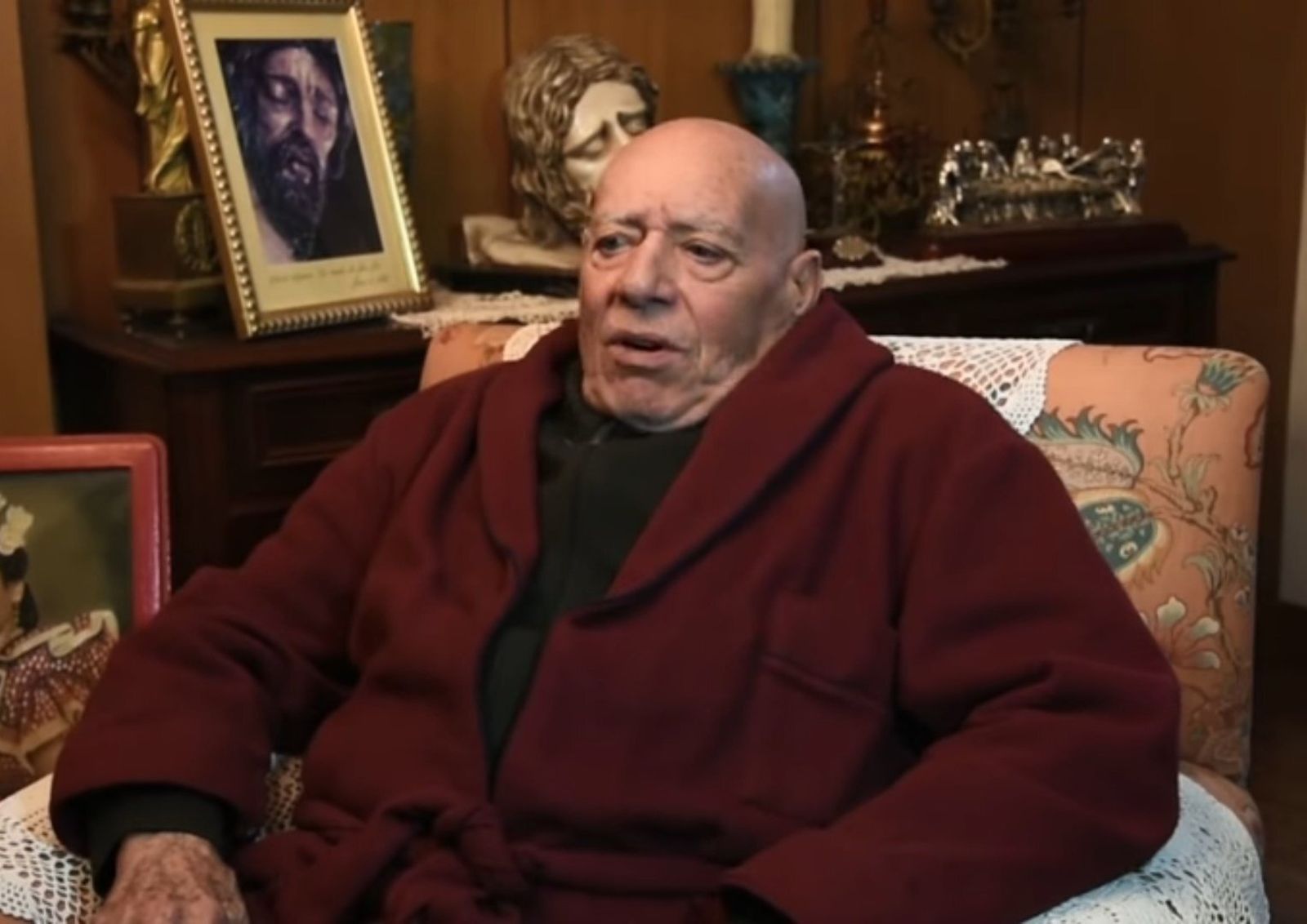 El capataz Alberto Gallardo en una de sus últimas entrevistas