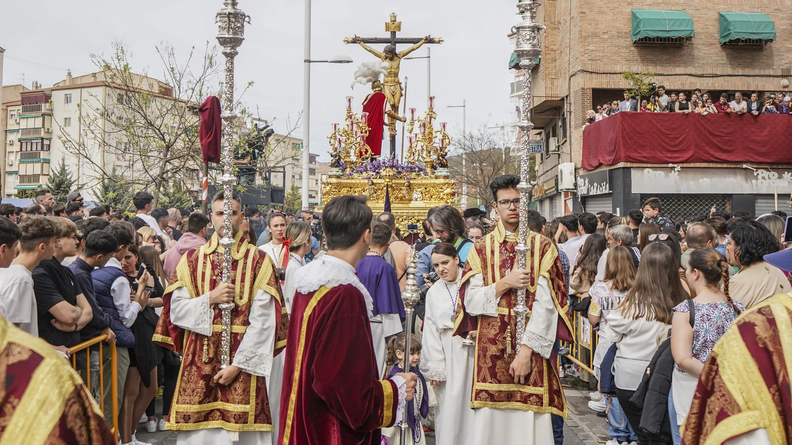 Nuestro Señor Jesucristo en su Sagrada Lanzada, Martes Santo 2023. ARCHIVO (Granada Hoy)