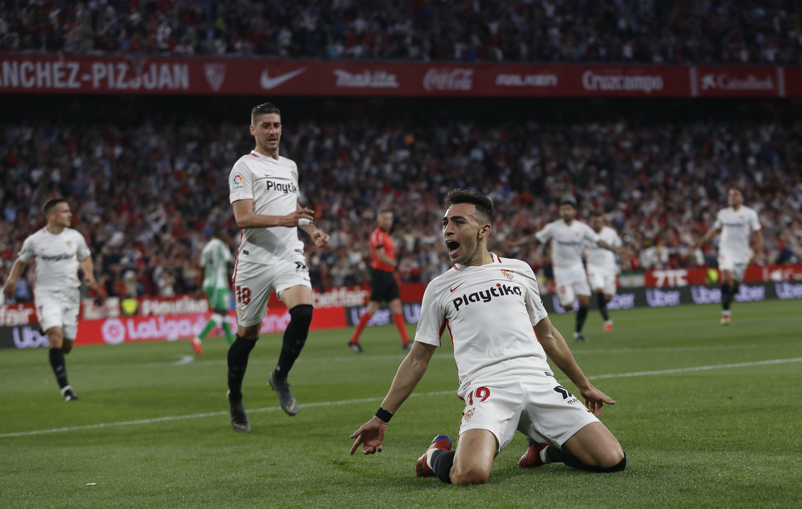 Las imágenes del derbi Sevilla-Betis