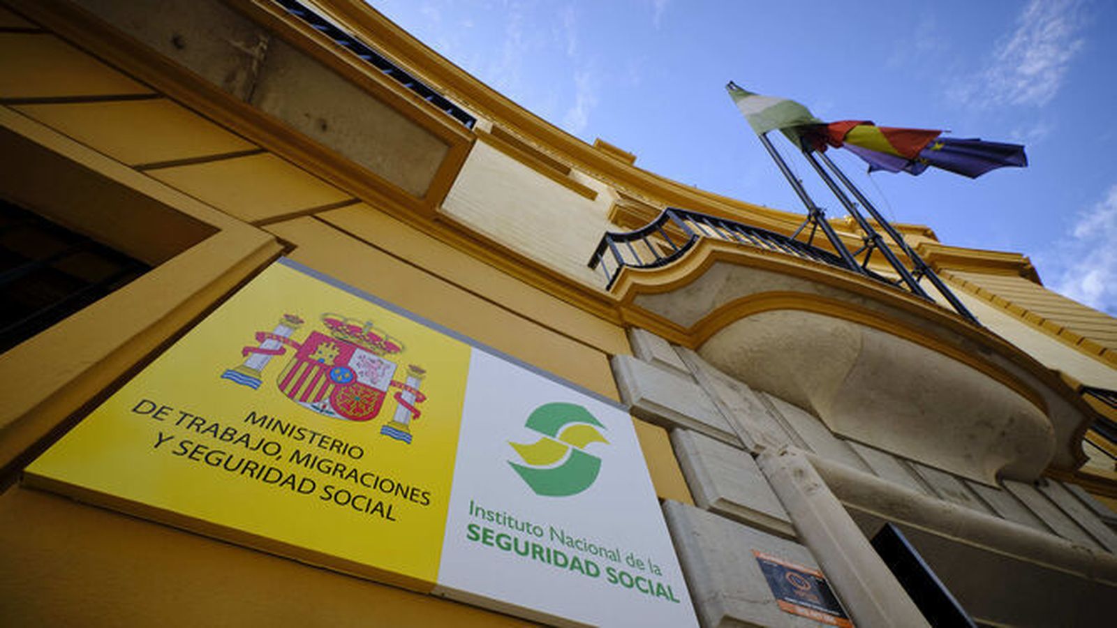 La imagen de archivo de una sede del INSS