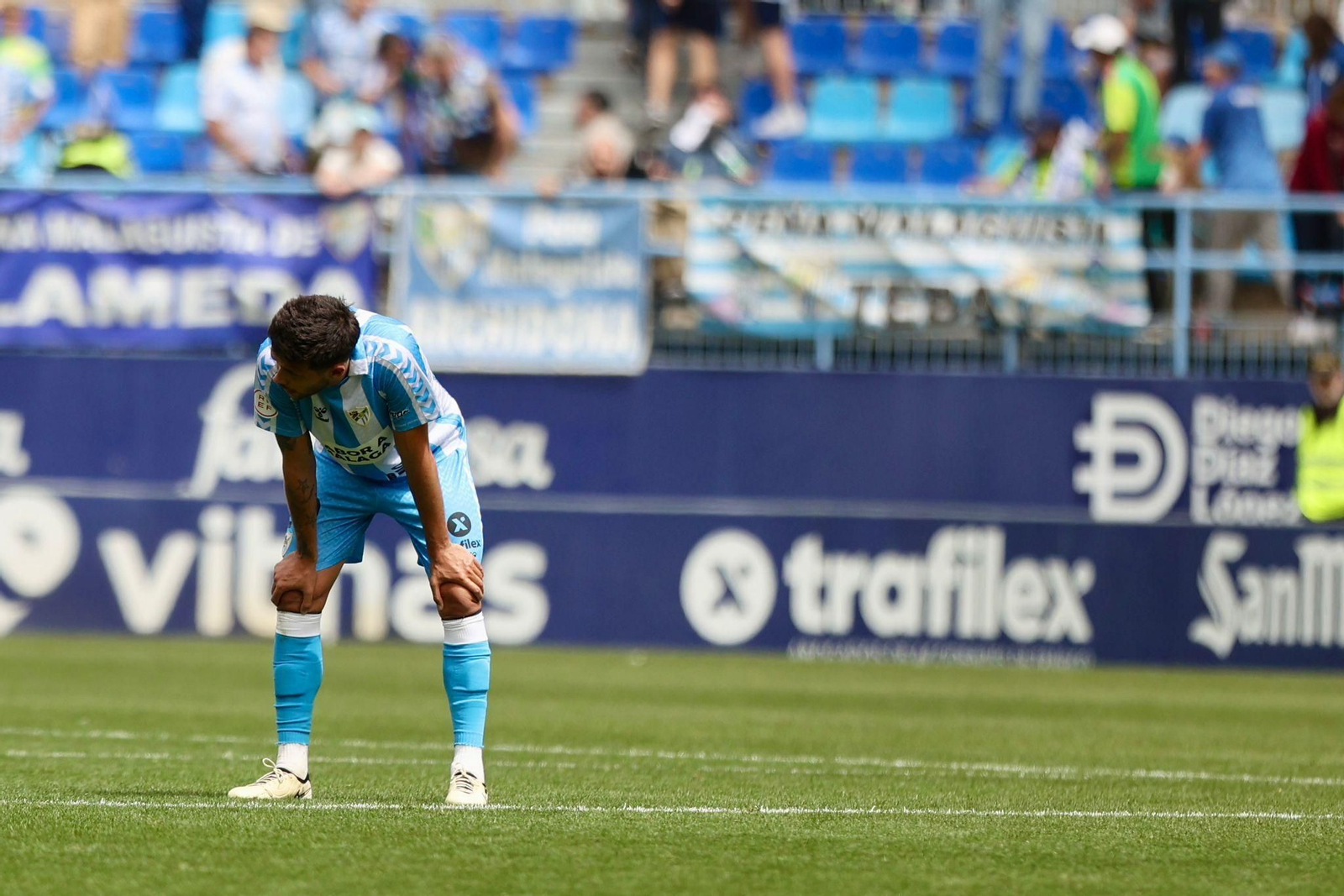 Málaga CF-AD Ceuta, en fotos
