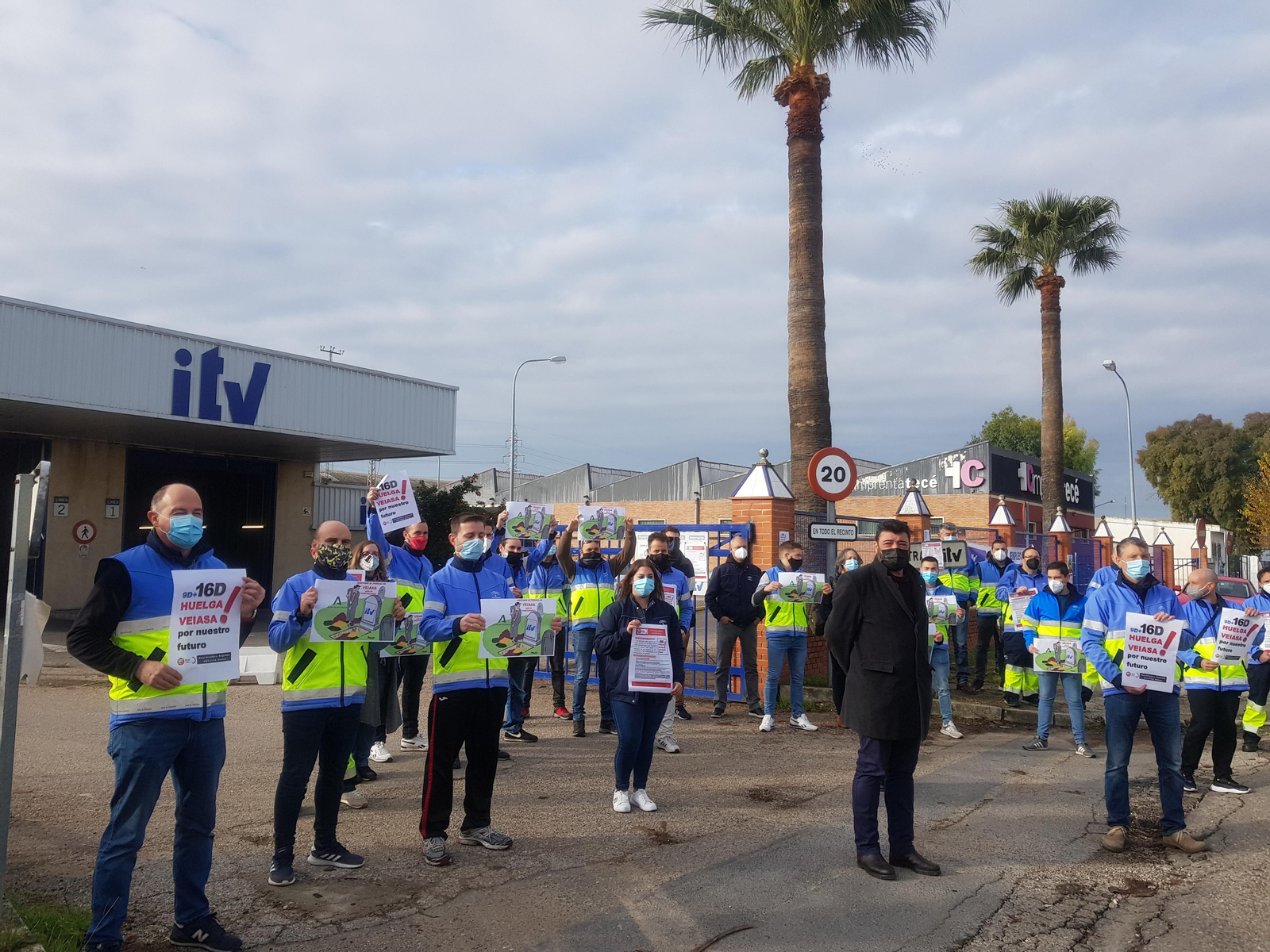 Segundo miércoles de huelga en las ITV de Córdoba.