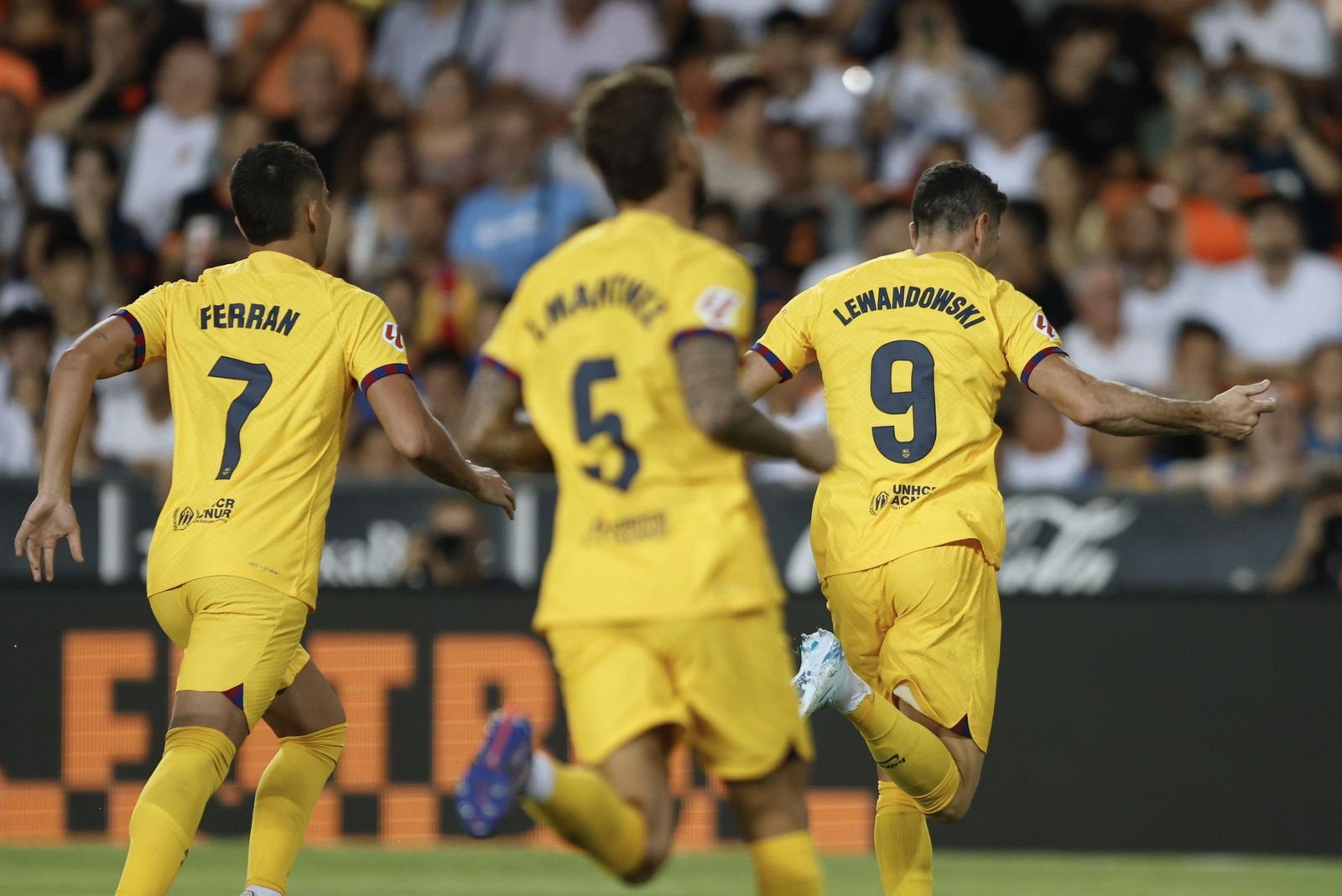 Las imágenes del Valencia - Barcelona