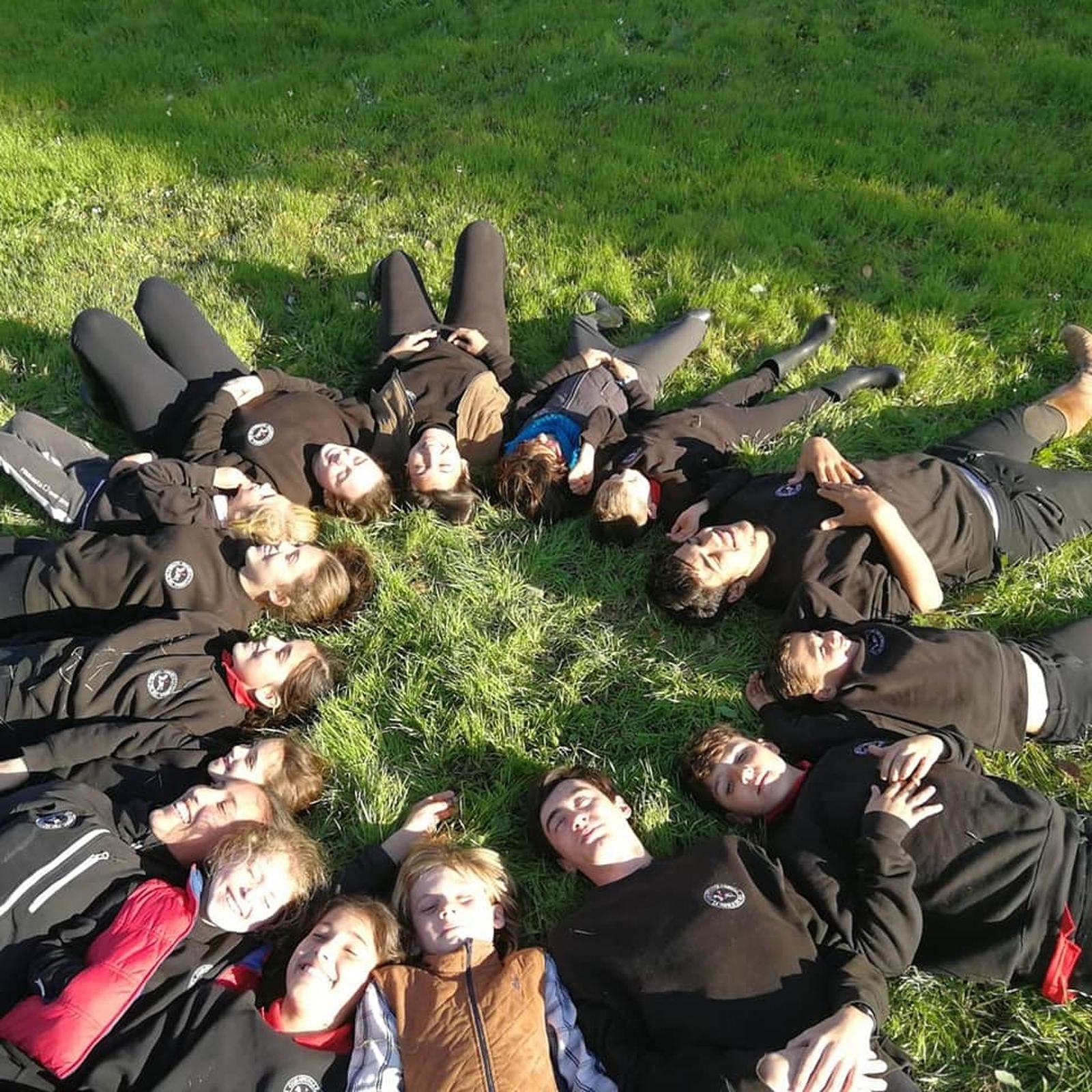 Alumnos de La Cabriola.