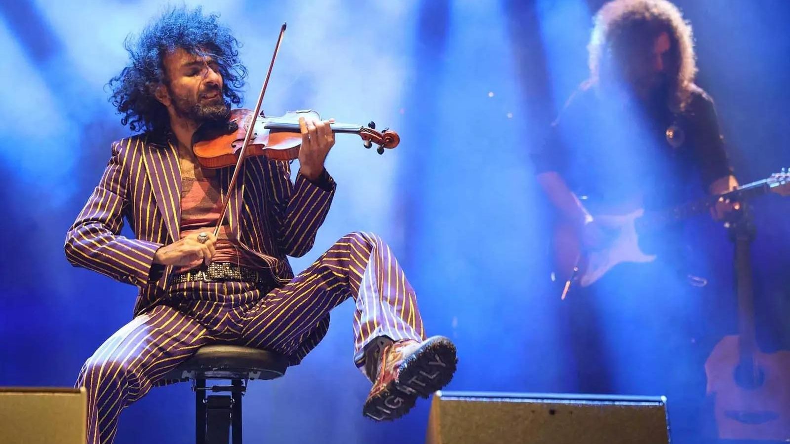 Ara Milikian en un concierto en Huelva. Ara Milikian en un concierto en Huelva.