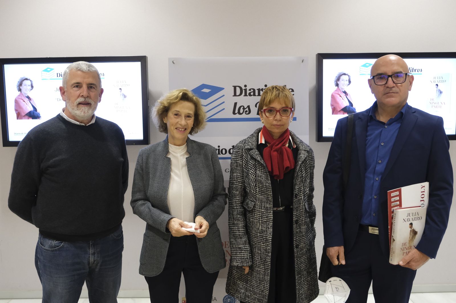 Fotogalería Diario de los Libros, con Julia Navarro. Almería