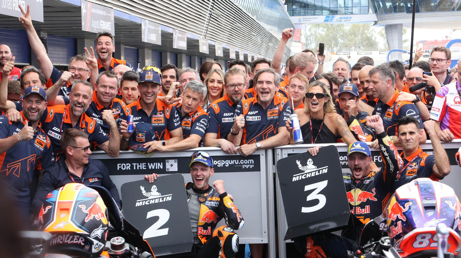 Carrera de MotoGP en el Circuito de Jerez