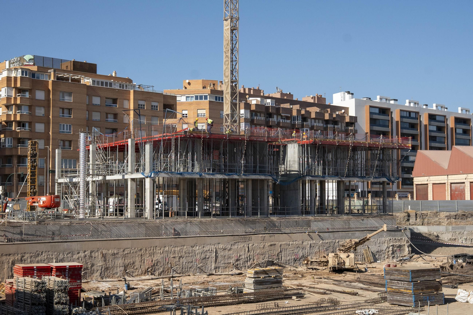 Las mejores imágenes de las obras de integración ferroviaria en Almería
