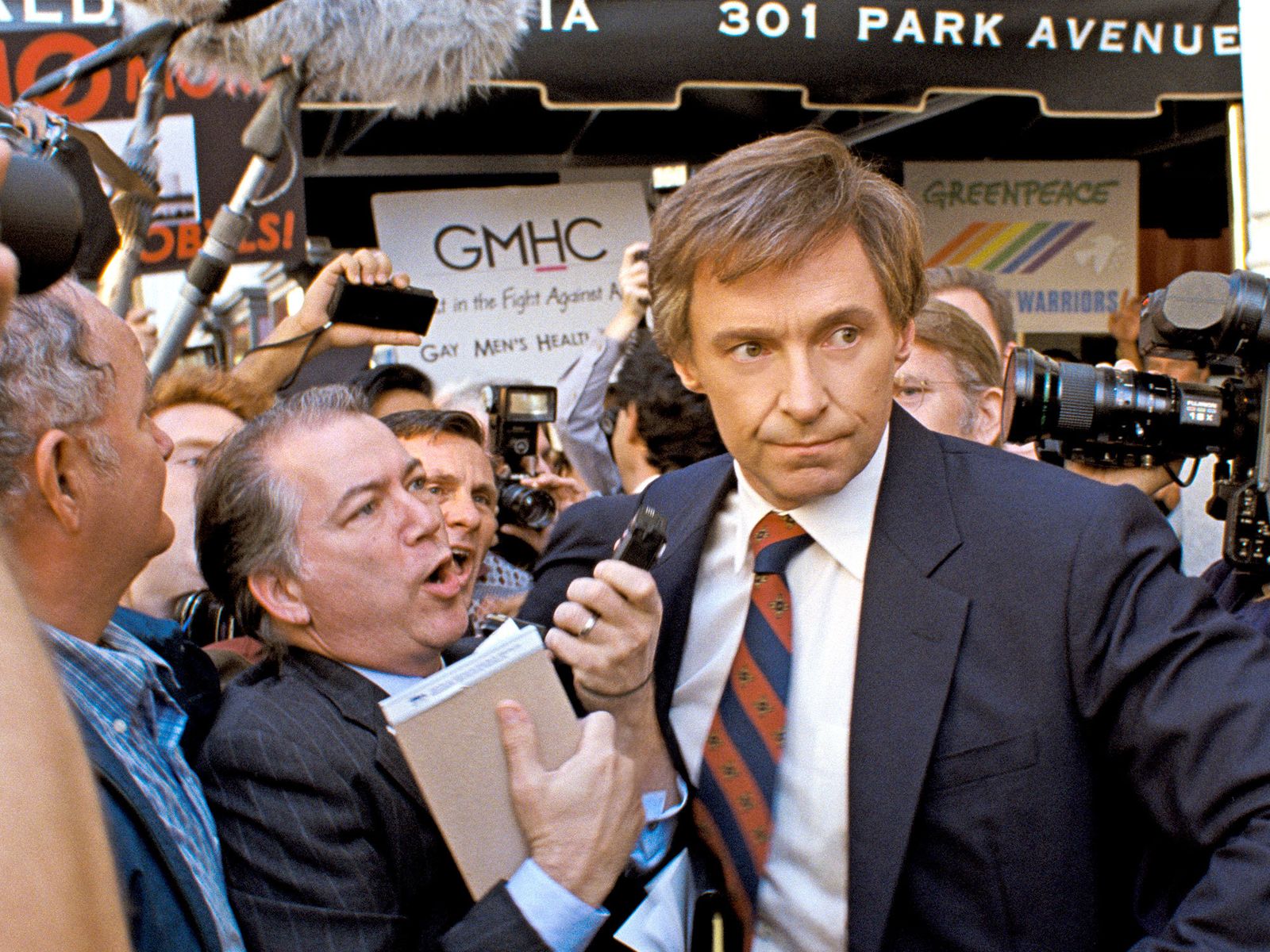 Hugh Jackman, en una escena de 'El candidato'.