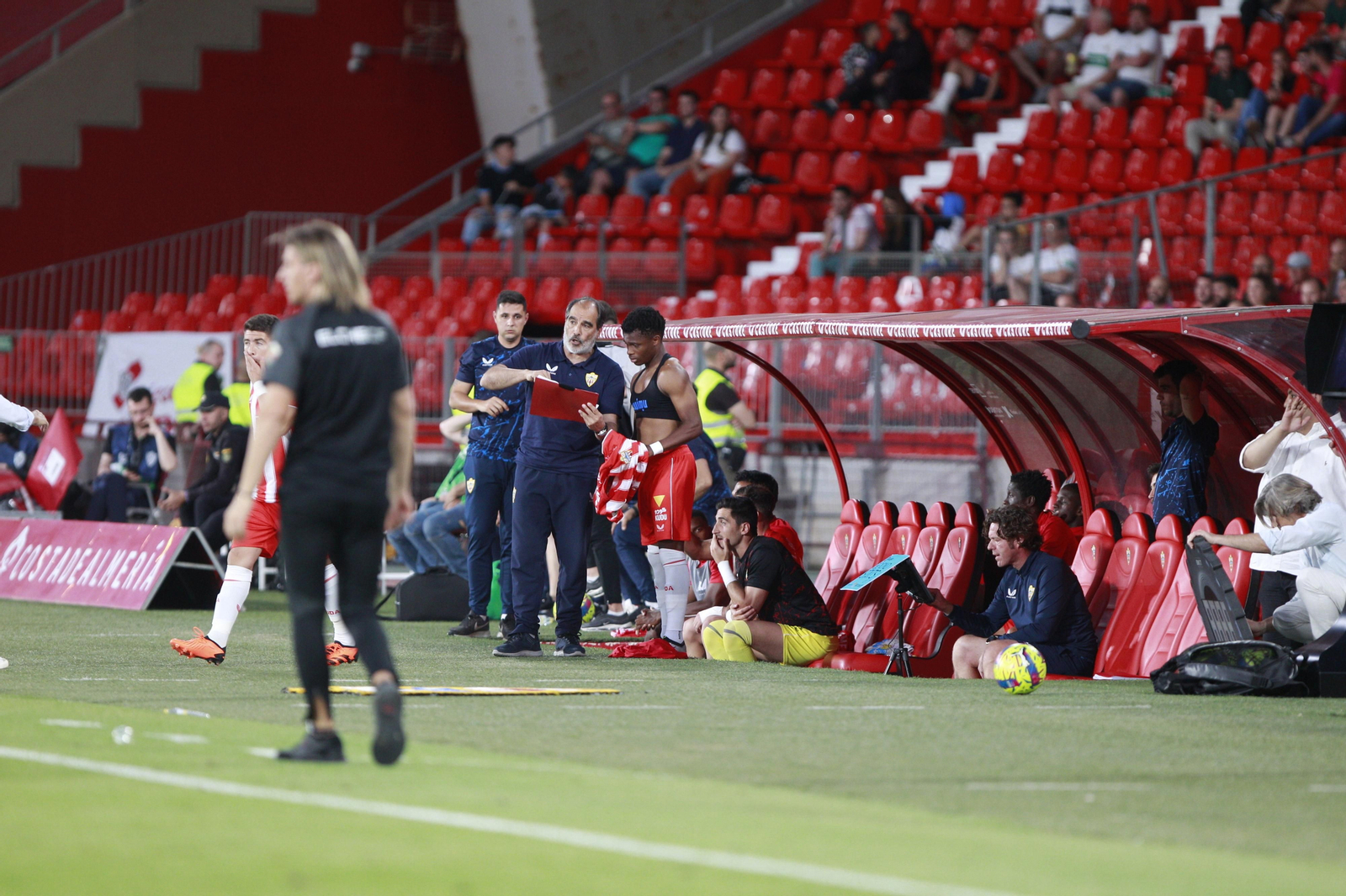 Imágenes del partido U.D. Almería-Elche C.F.
