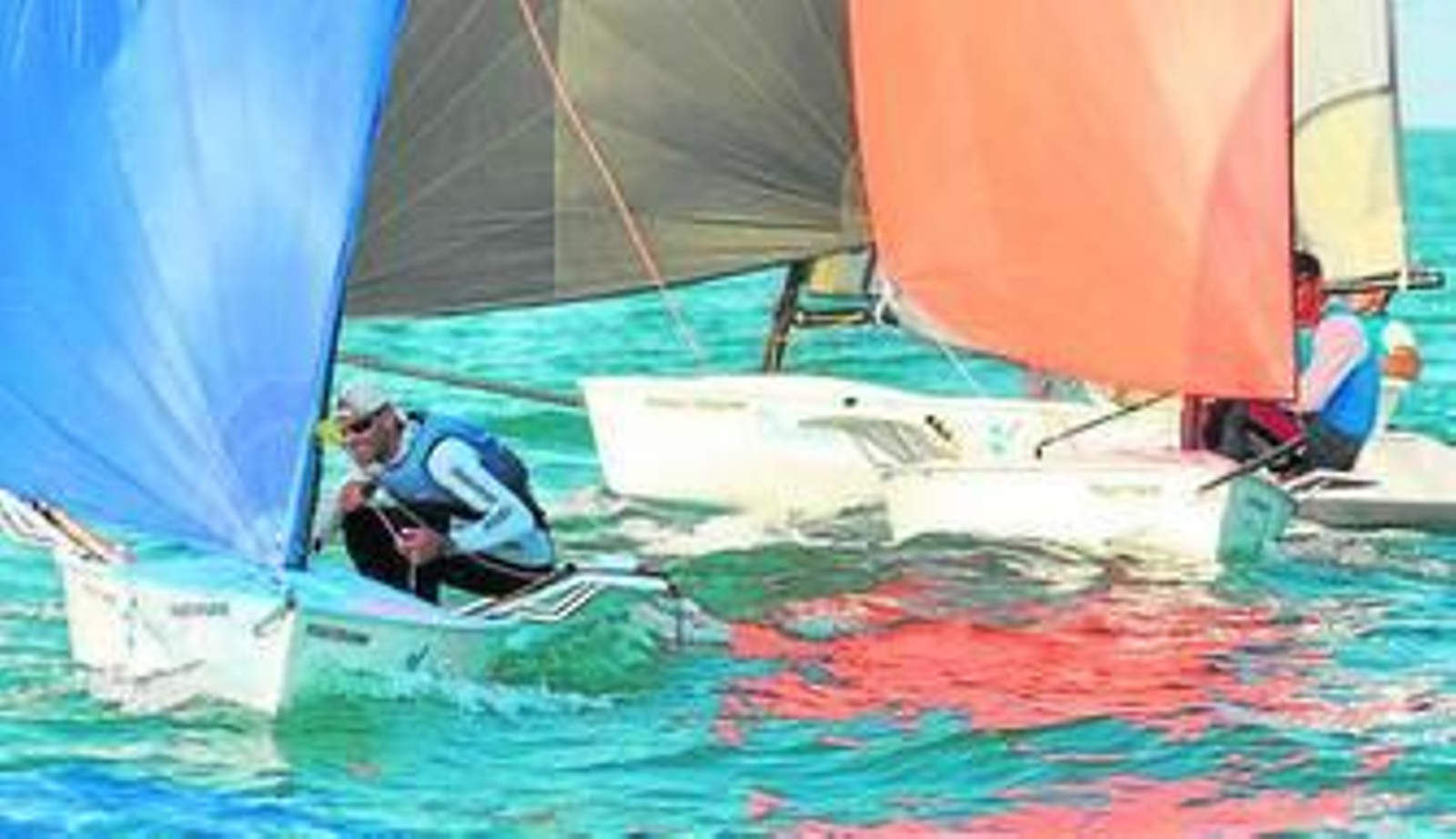 Zabalúa (i), durante la competición celebrada en Valencia.