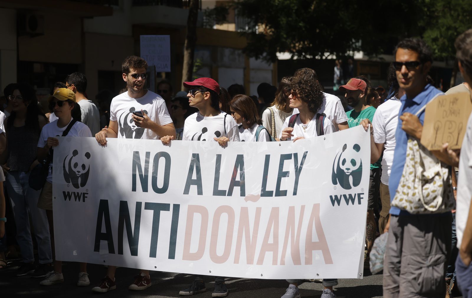 Las fotos de la manifestación en defensa de Doñana