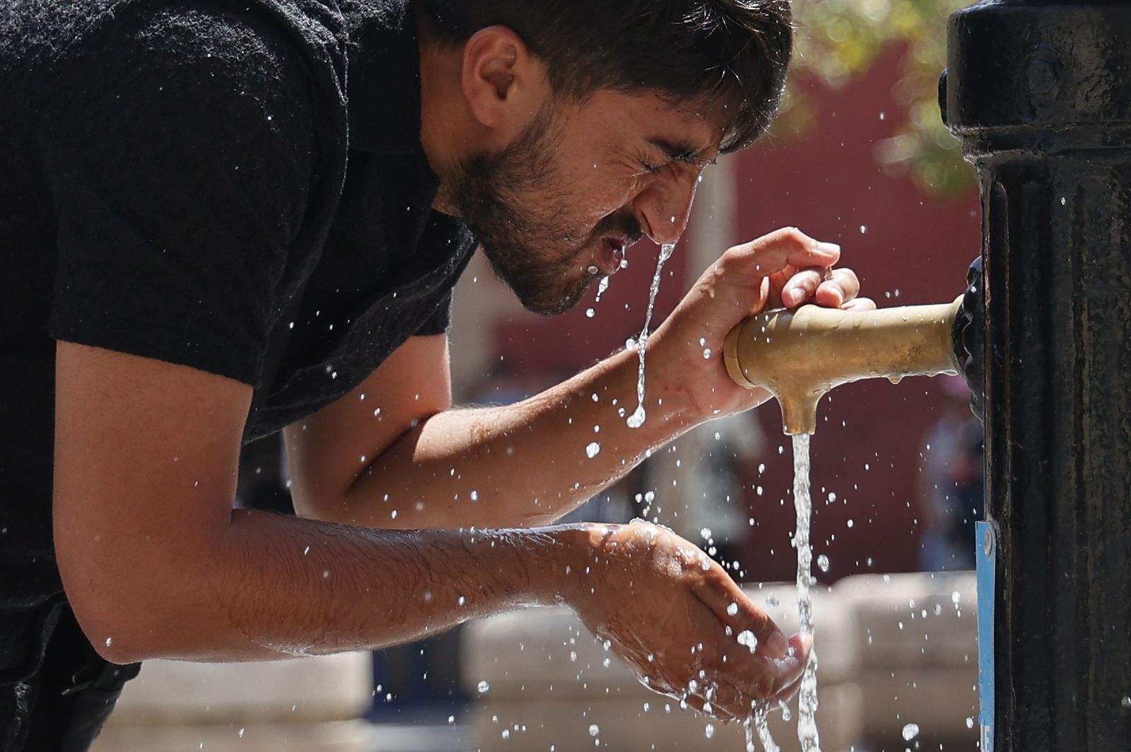 Otro día de calor en Sevilla