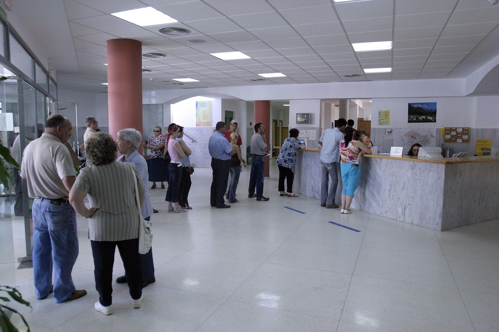 Pacientes en el ambulatorio de San Hilario