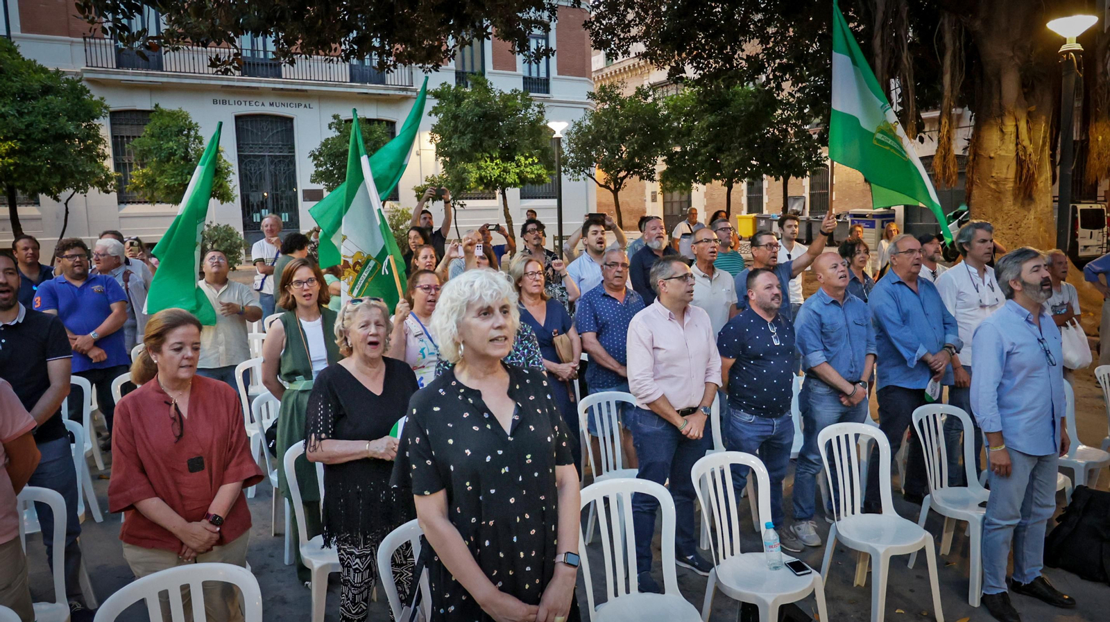 Imágenes del mitin de Ahora Andalucía en Jerez Imágenes del mitin de Ahora Andalucía en Jerez
