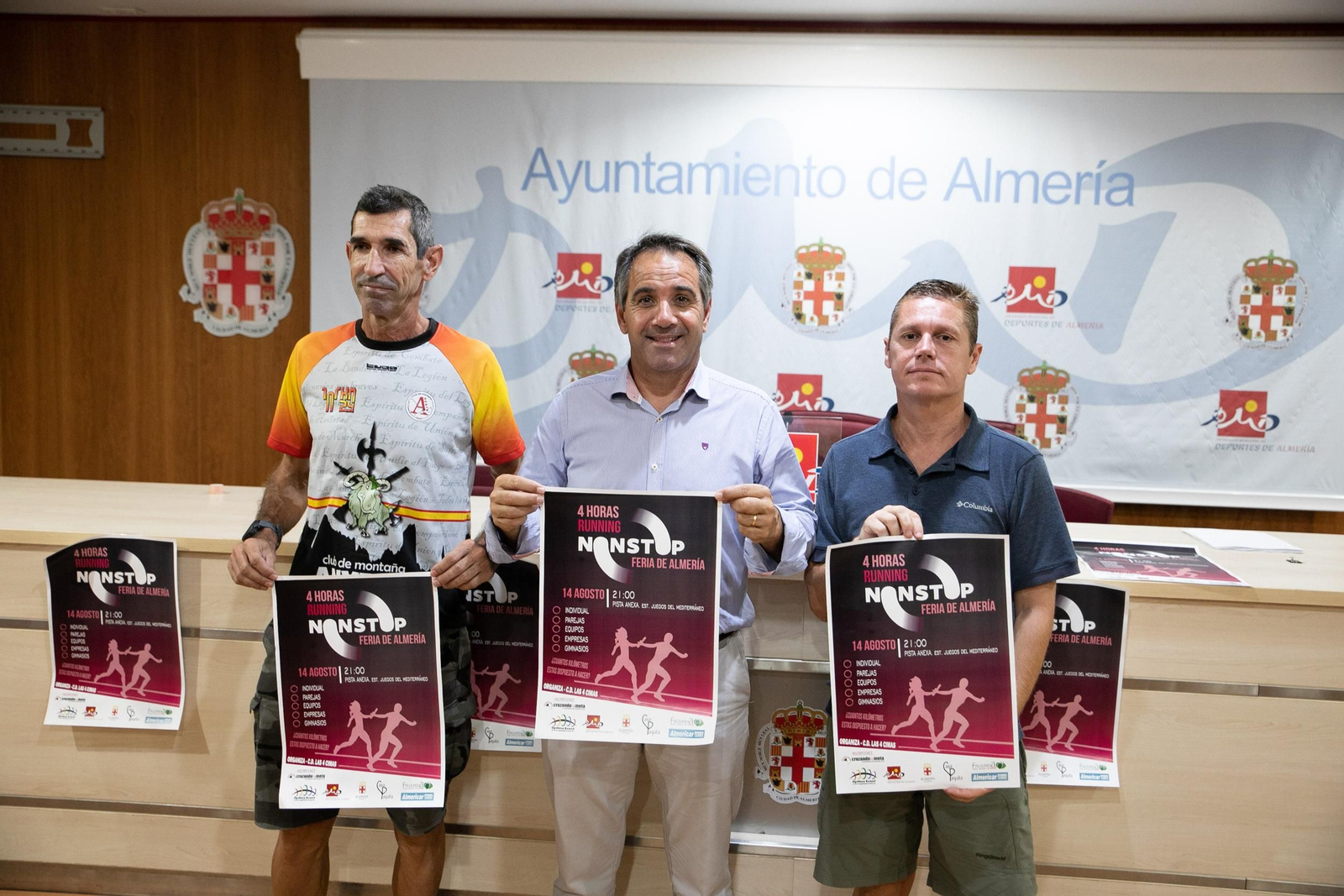 Presentación oficial de la prueba en la sala de conferencias del Mediterráneo.