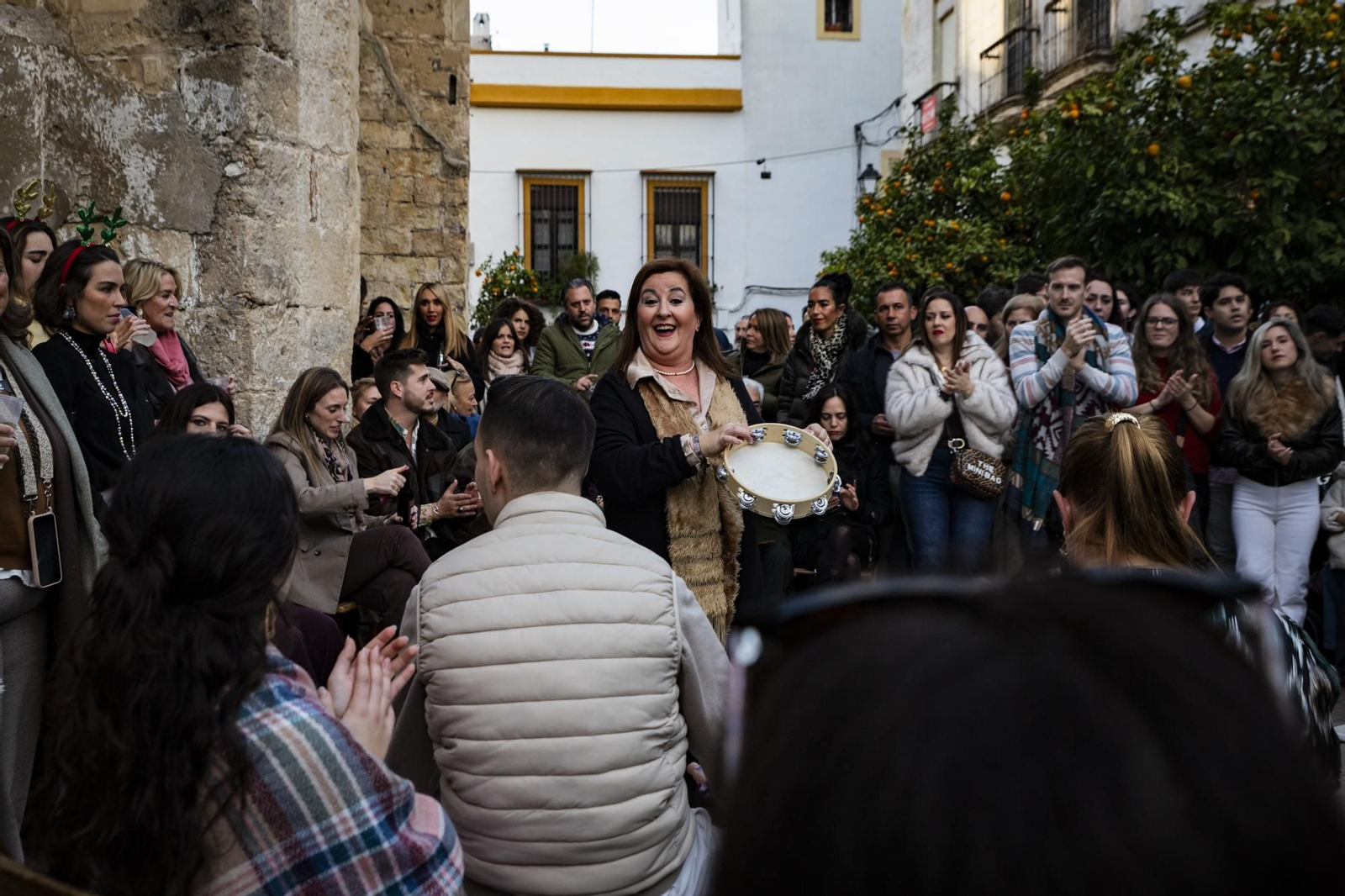 Imágenes de zambombas del día 20 de diciembre en Jerez