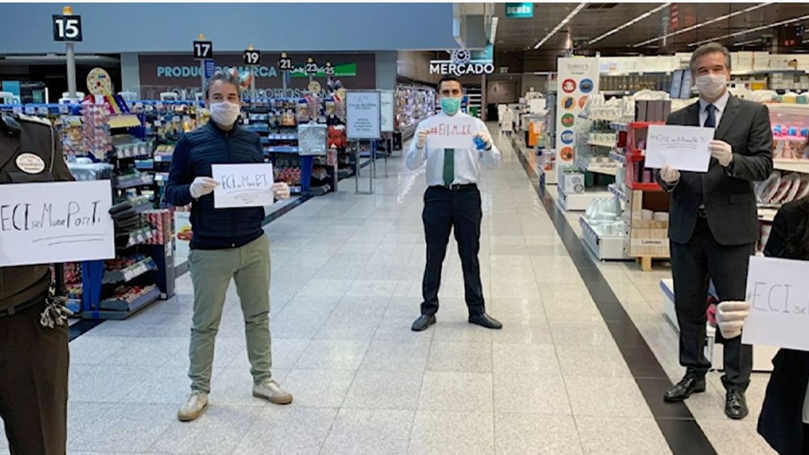 "El Corte Inglés se mueve por ti".