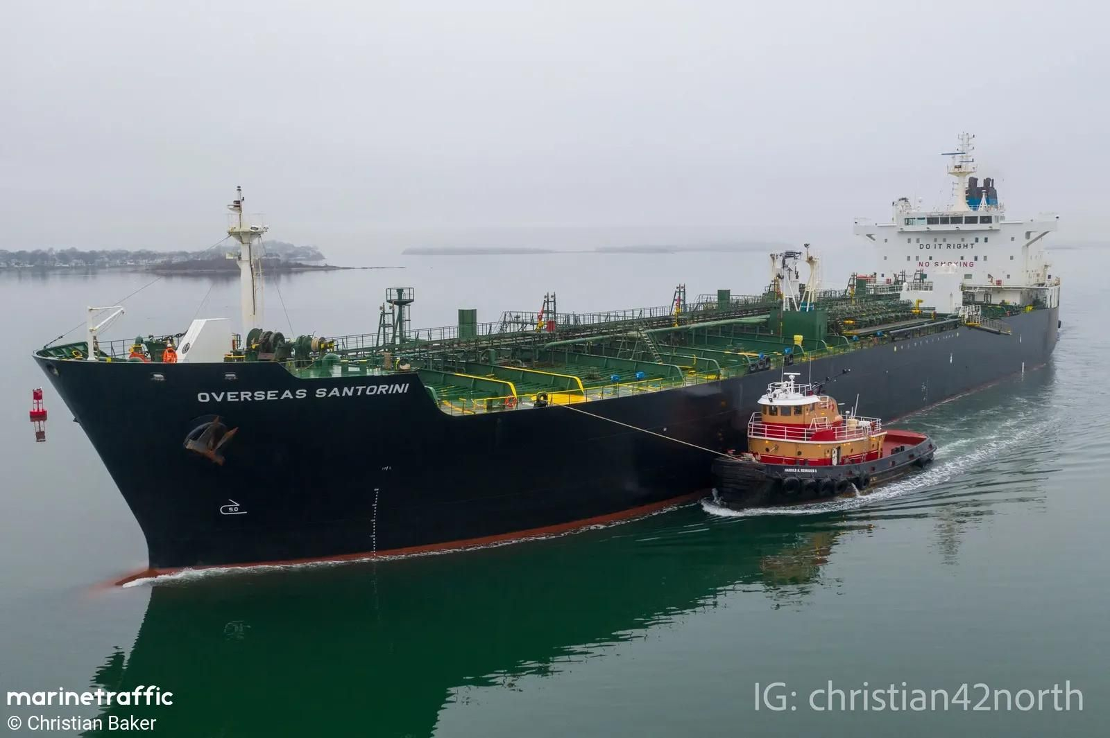 El 'Overseas Santorini'.