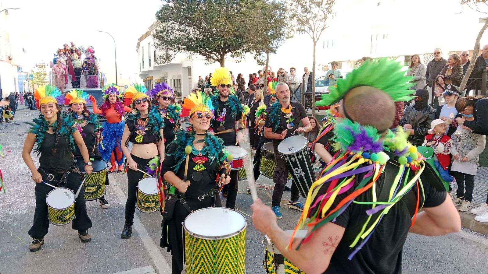Cabalgata de Carnaval en San Fernando