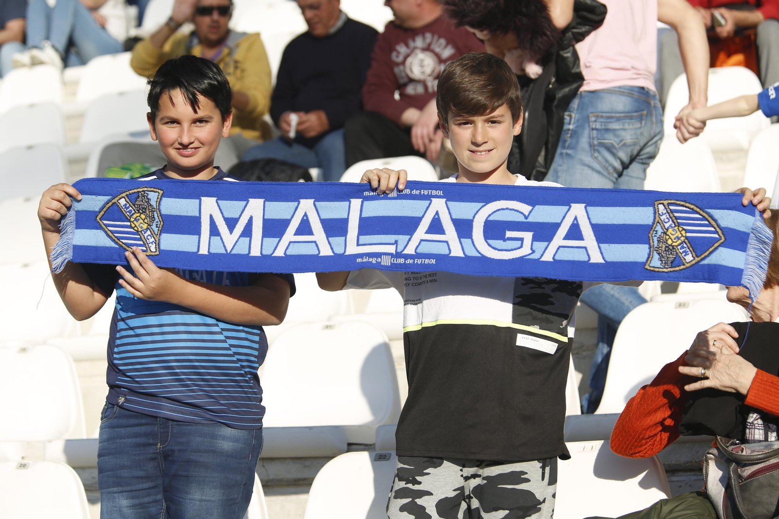 El Córdoba CF - Málaga CF, en imágenes