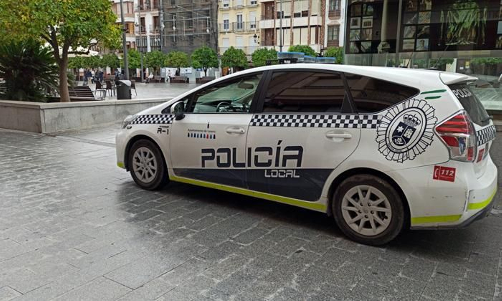 Coche de la Policía Local de Lucena.