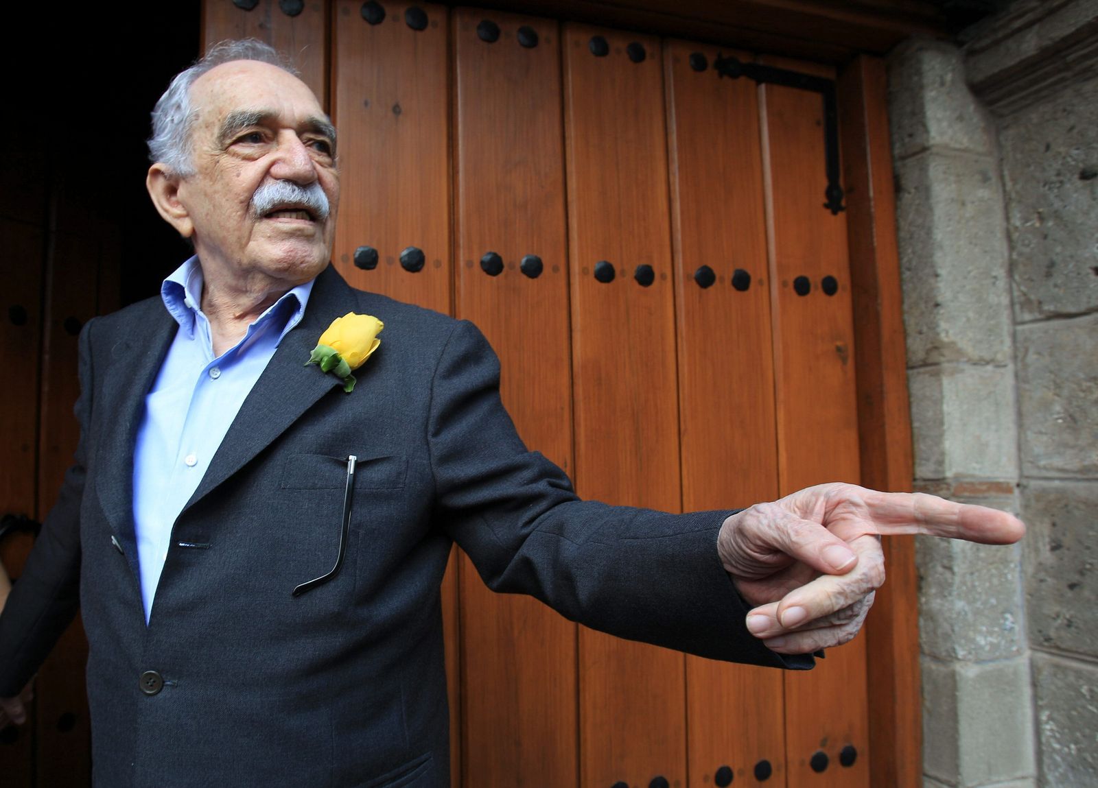 El escritor Gabriel García Márquez.