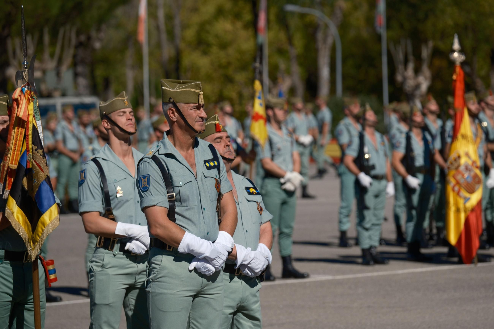 Celebración del 75 aniversario del Tercio Alejandro Farnesio 4º de la Legión, en imágenes.