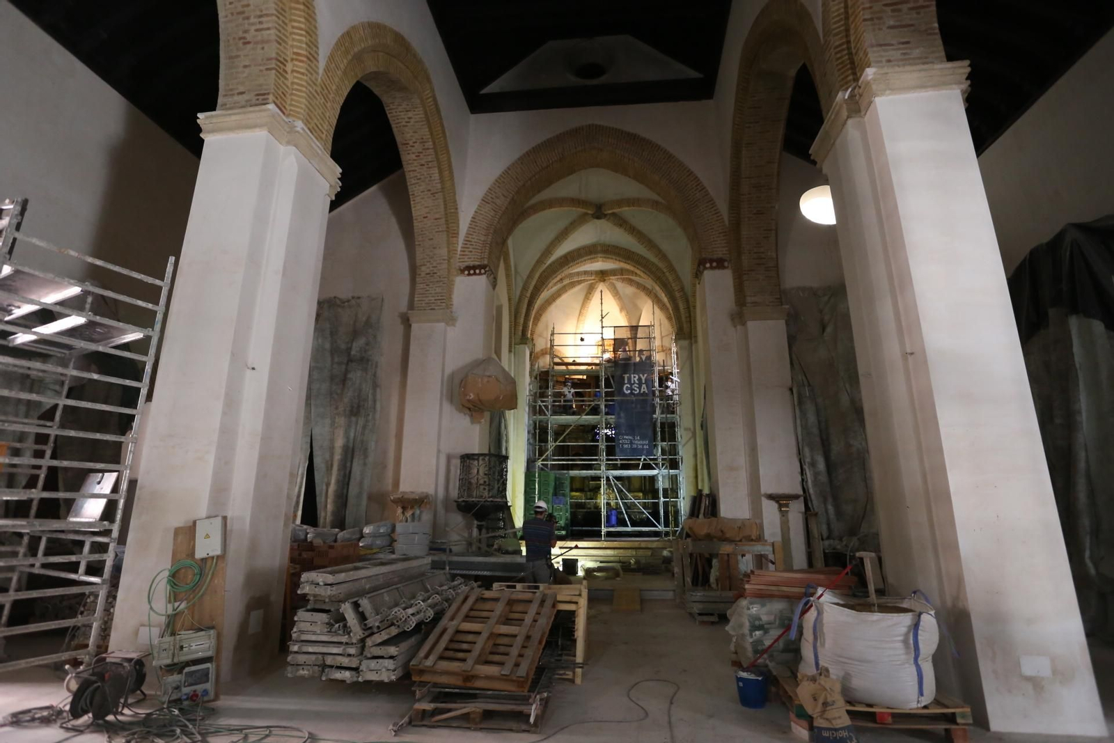 Visita guiada a las obras de la Iglesia de Santa Catalina