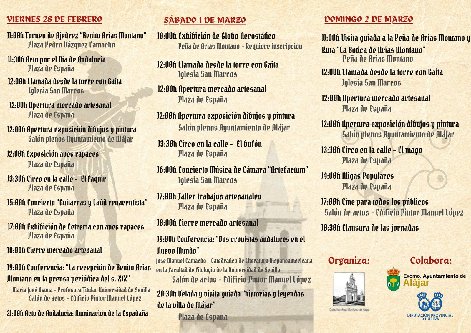 Programación de las Jornadas