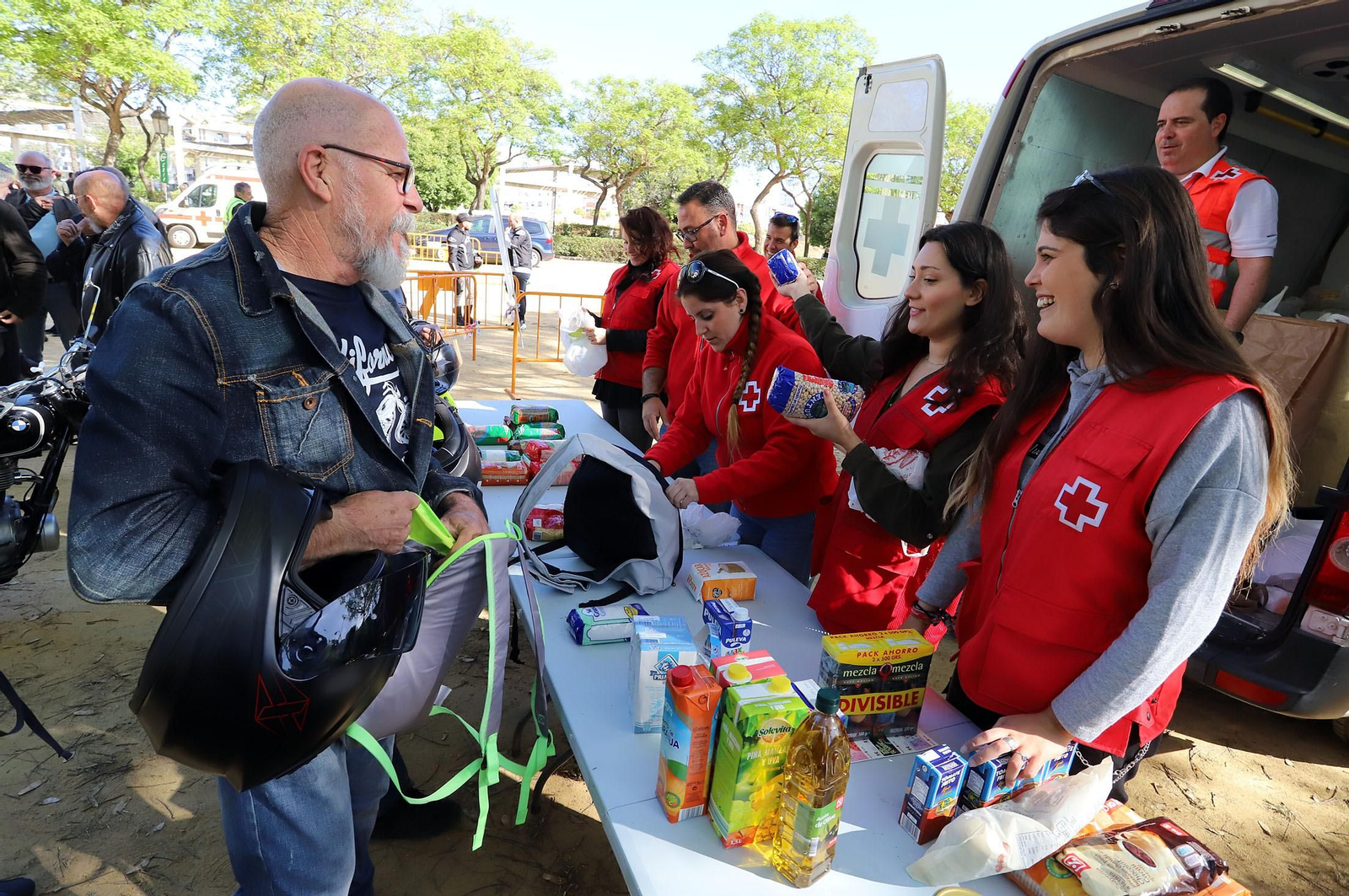 Imágenes de la III Ruta Moto-Solidaria organizada por CSIF