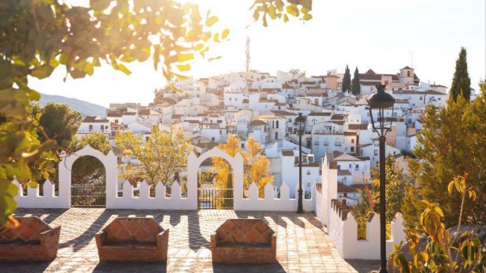 Una panorámica de Comares.