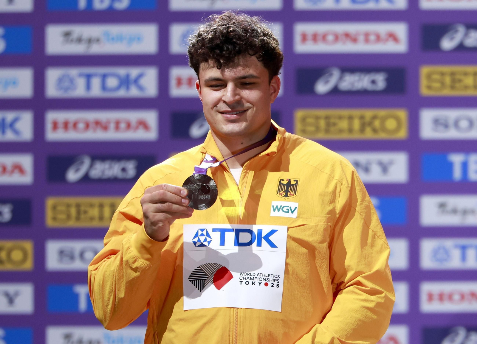 Las fotos de la lesión de Jordan Díaz y del resto de la jornada del Mundial de atletismo