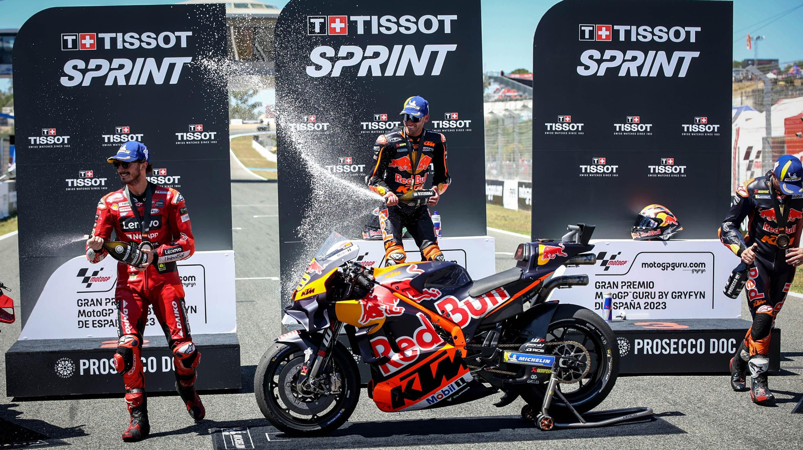 Carrera al spring de MotoGP en Jerez