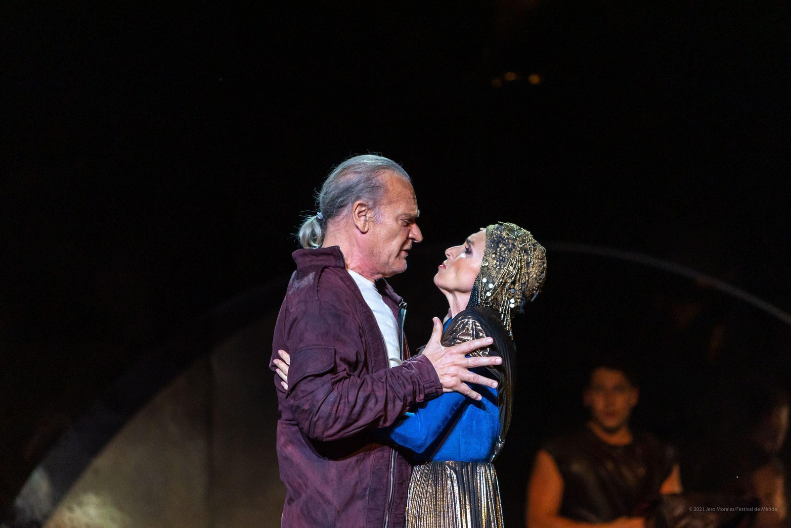 Lluís Homar y Ana Belén, en 'Antonio y Cleopatra'. Lluís Homar y Ana Belén, en 'Antonio y Cleopatra'.