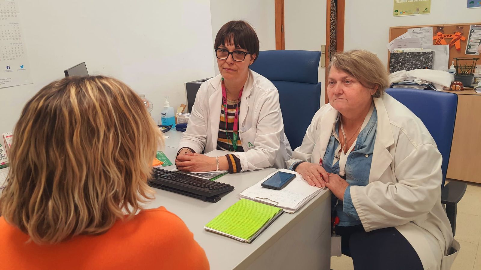 Trabajadoras sociales del Hospital de Motril