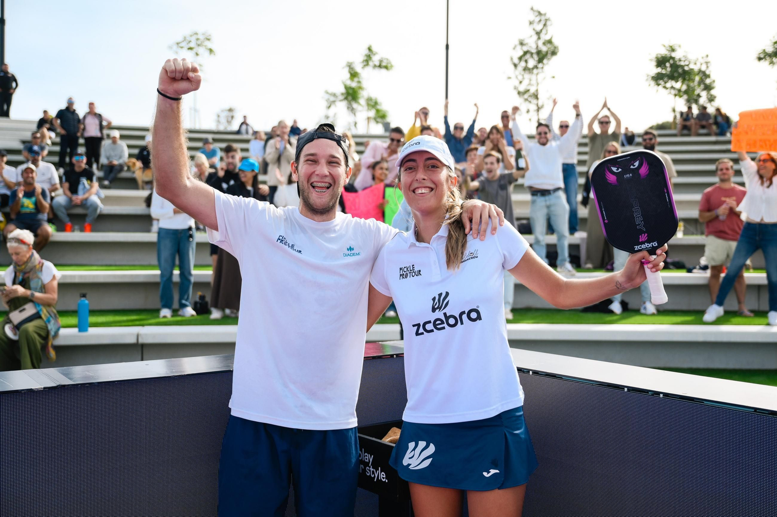 María Constantino, campeona del Pickle Pro Tour en Mijas