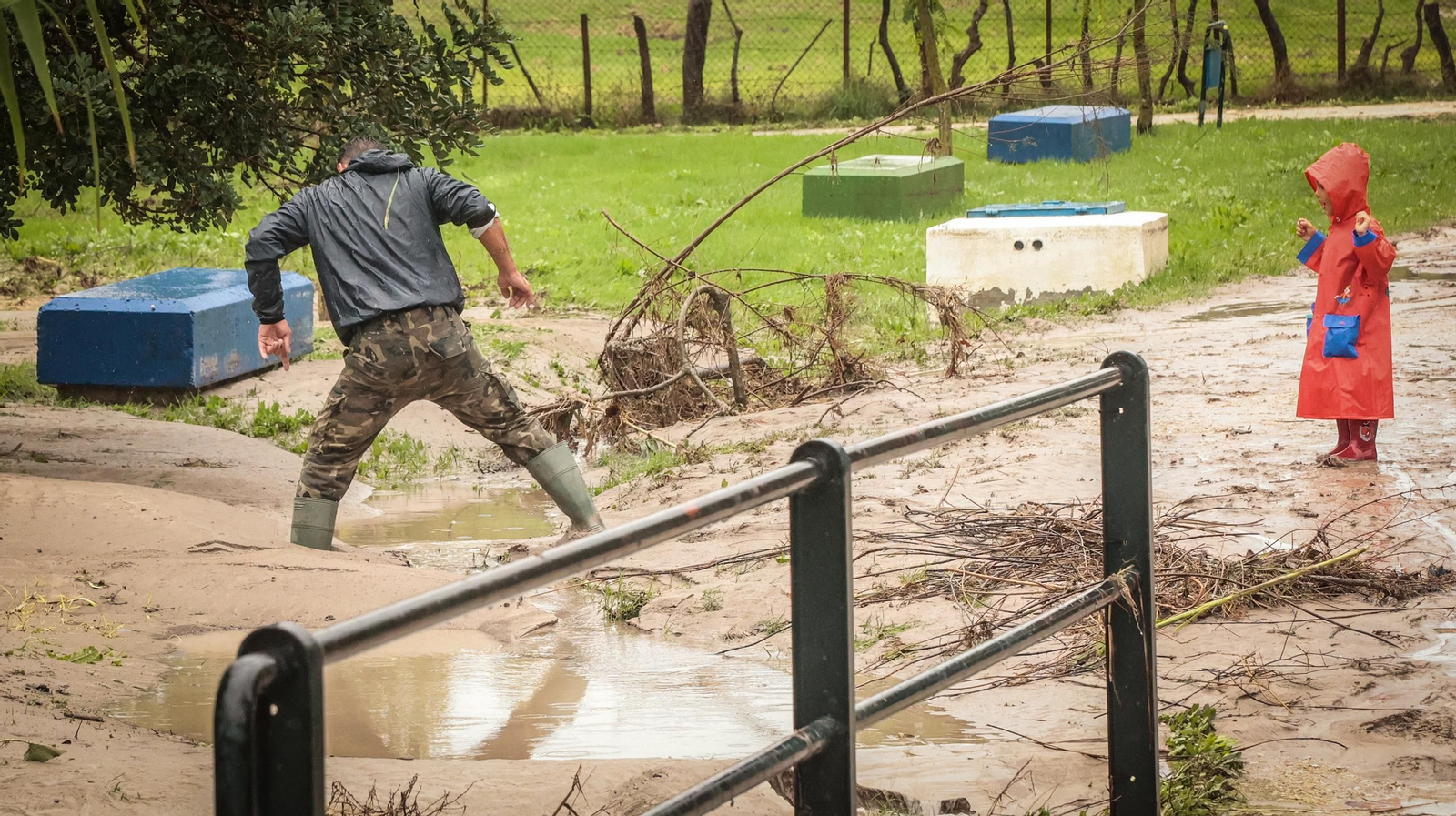 Imágenes de la zona rural afectadas por la Dana, inundaciones y desalojos