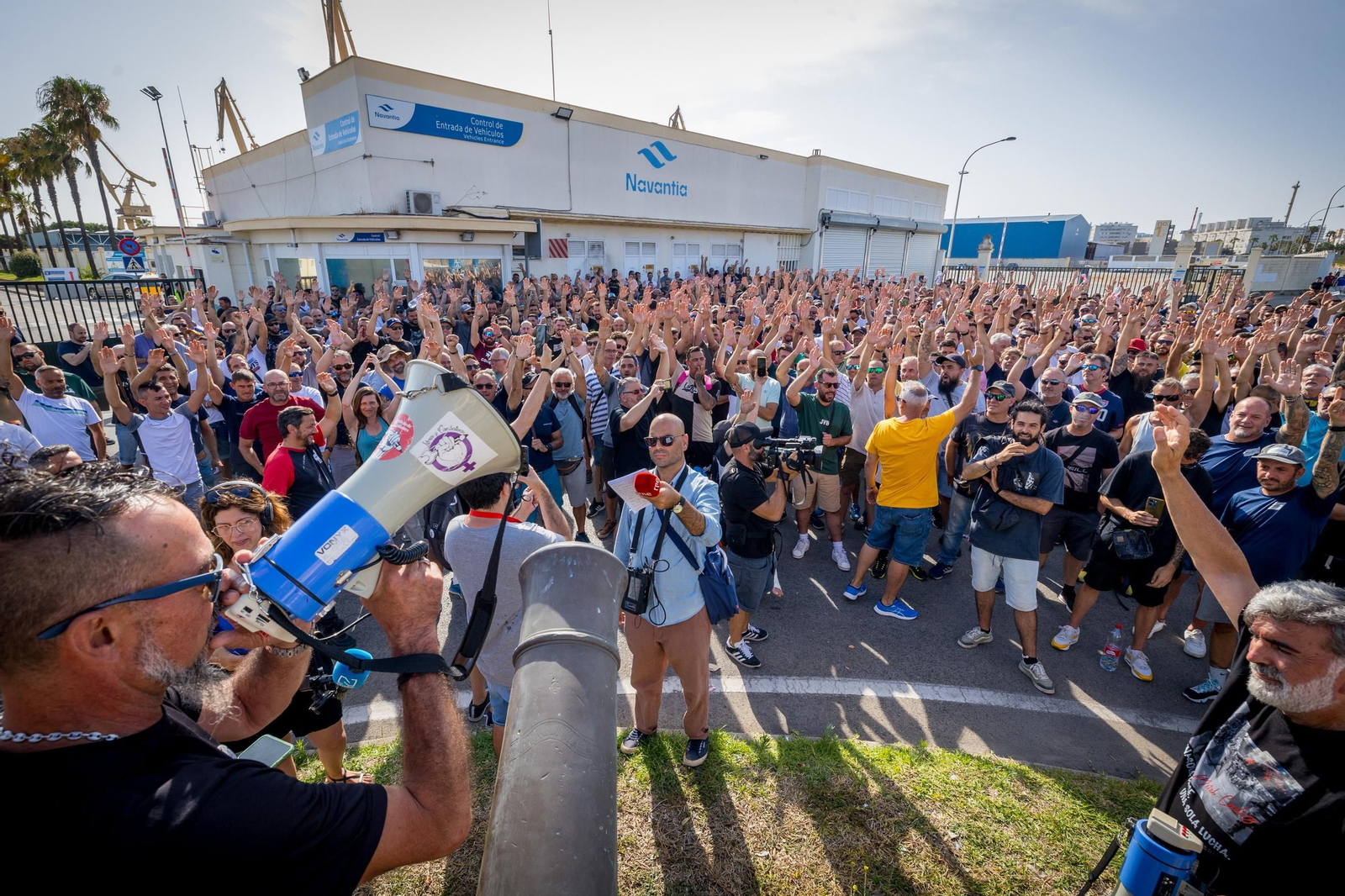 Las imágenes de las protestas de la huelga del metal en Cádiz de este viernes 27 de junio