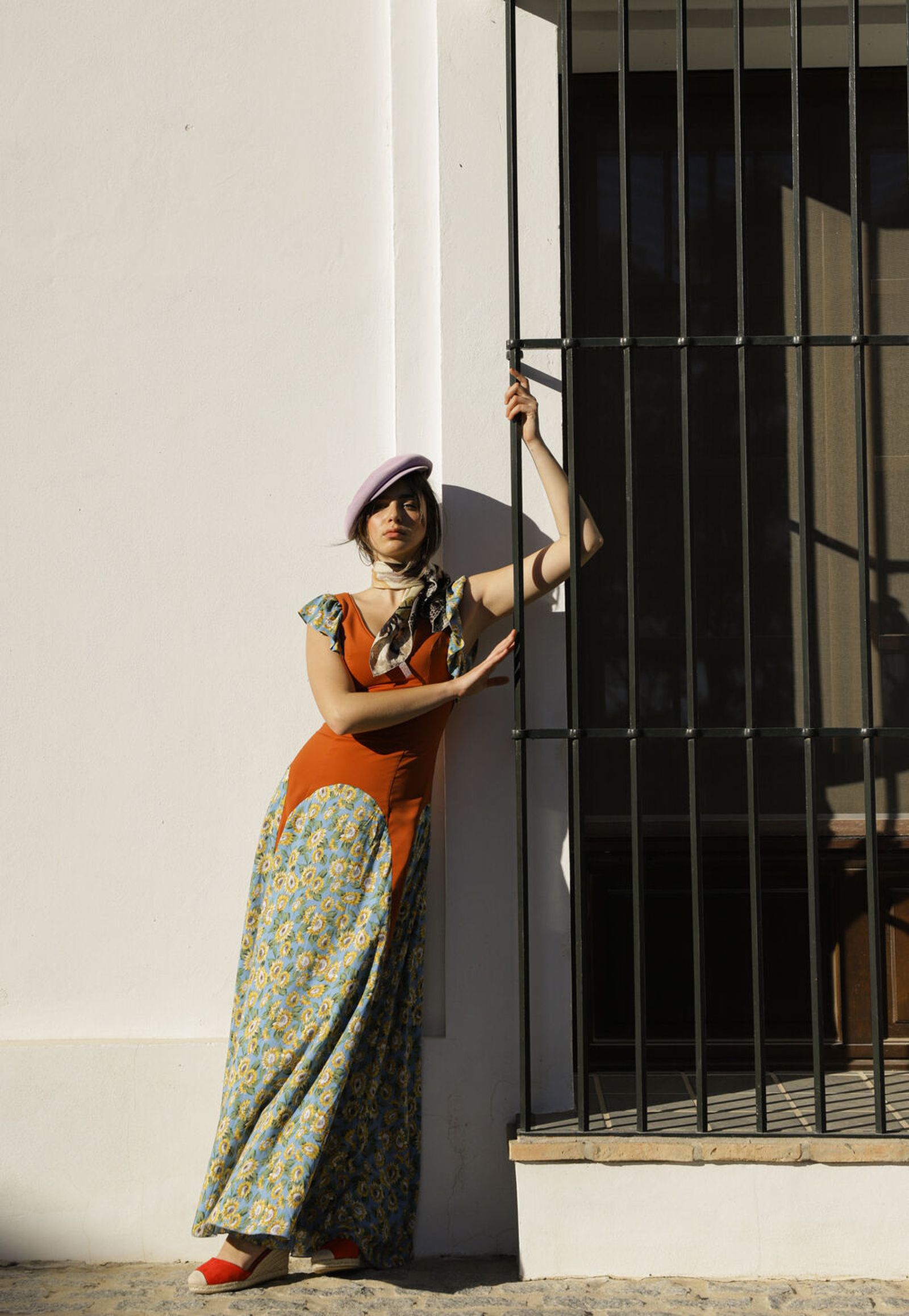 Las mejores imágenes del desfile de moda flamenca del diseñador Gil Ortiz en El Rocío