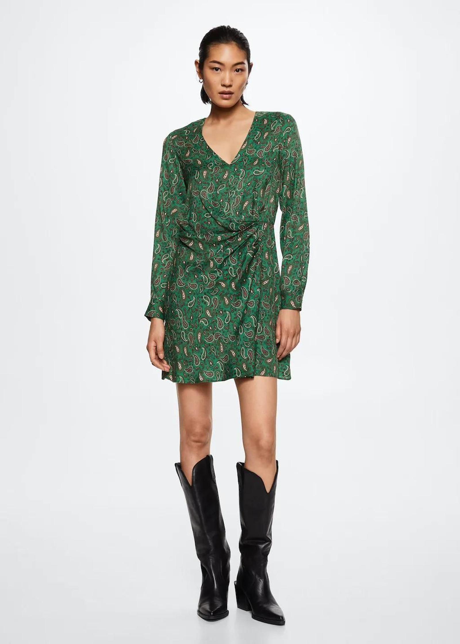 Vestido de Mango.