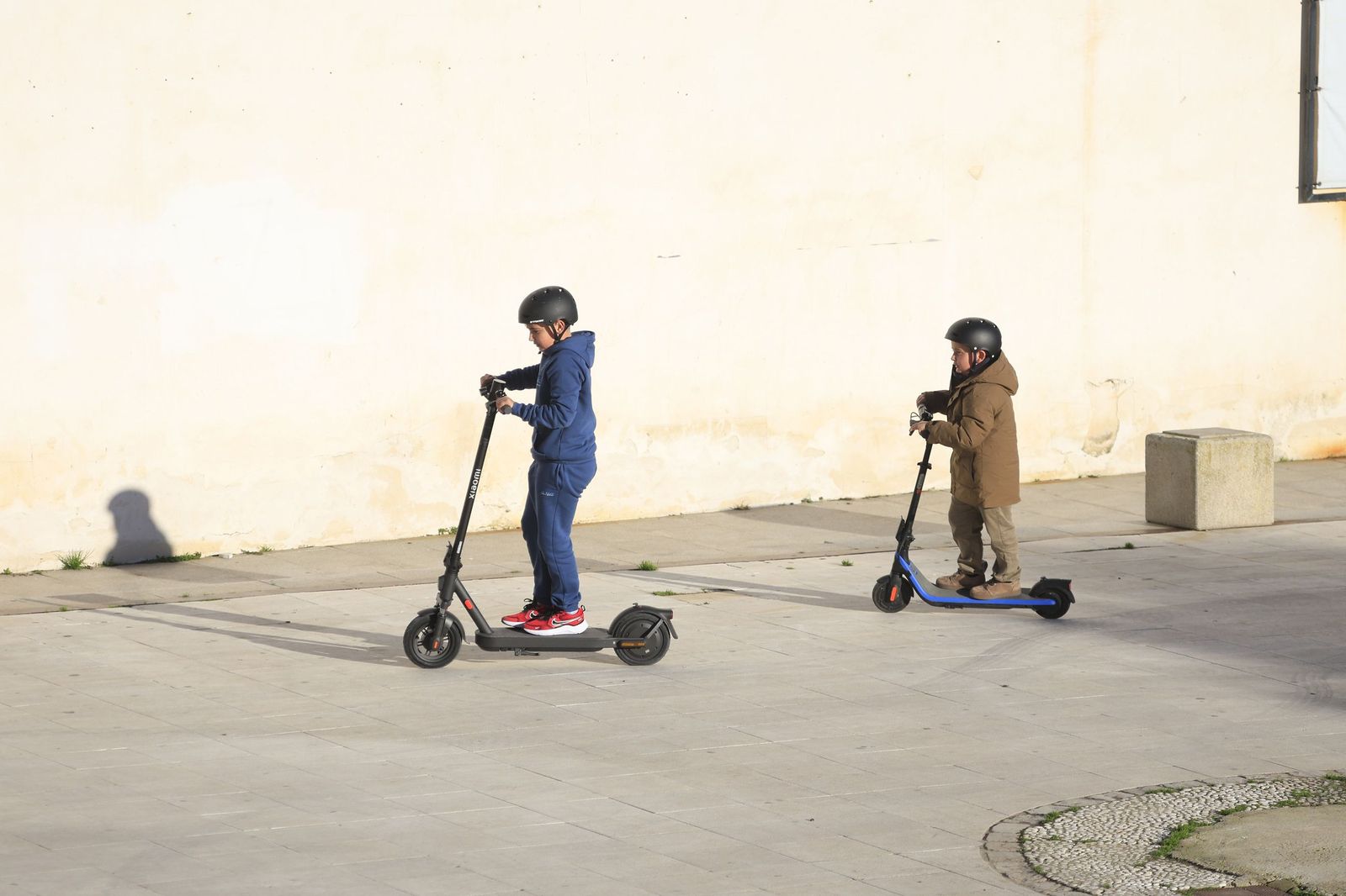 Las fotos de los juegos en la calle y ambiente en el día de Reyes