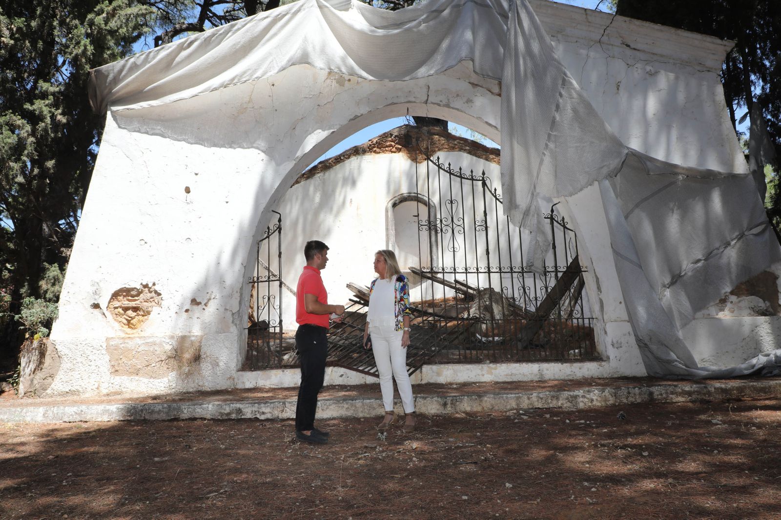 La capilla que se reformará como parte de este proyecto de recuperación.